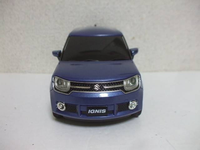 スズキ　イグニス　SUZUKI IGNIS　ブルー系　紺色　カラーサンプル　色見本　ミニカー　1/18(?)_画像2