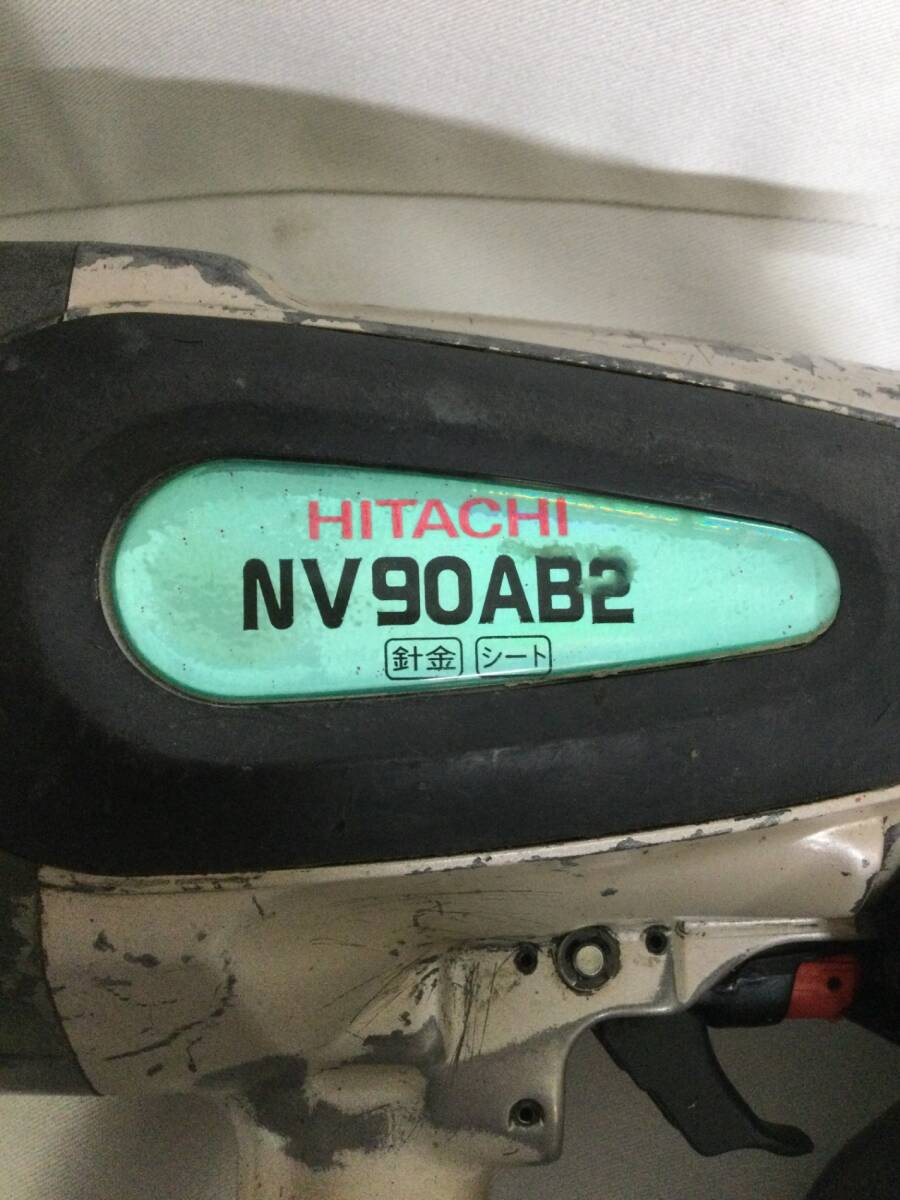 【北見市発】日立 HITACHI ロール釘打機 NV90AB2 DIY 木工 工具_画像2