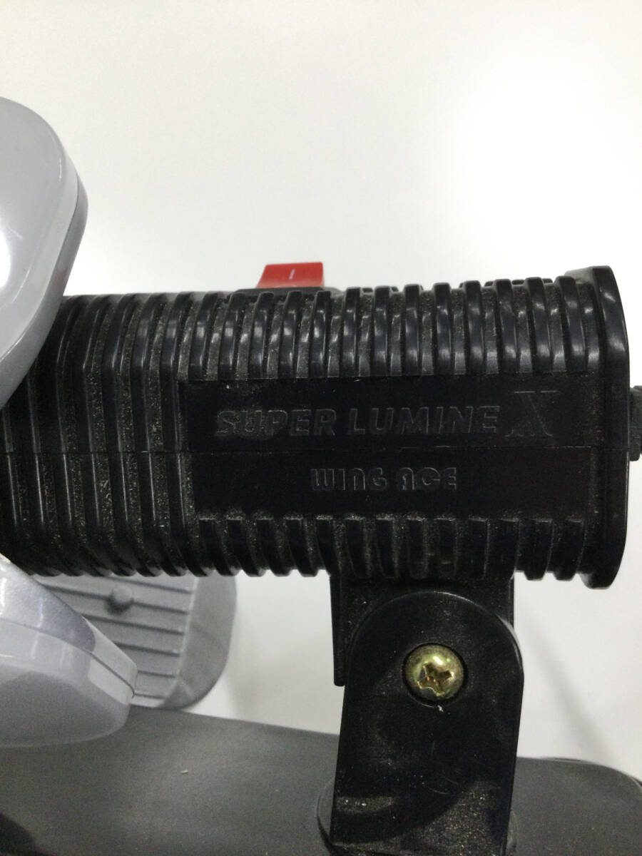 【北見市発】 LED電球付きクリップランプ スーパールミネX 工具 DIY 作業灯_画像4
