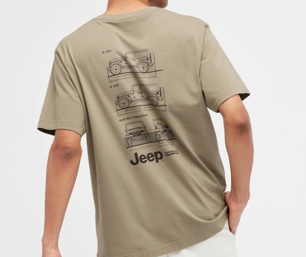 新品 Lサイズ JEEP　ジープ Tシャツ UT 半袖 100％ 綿 コットン_画像2