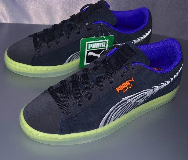 新品 ￥12,100 PUMA プーマ スウェード ホーンテッド スニーカー ハロウィン SUEDE, シューズ スエード ローカット　靴　_画像2