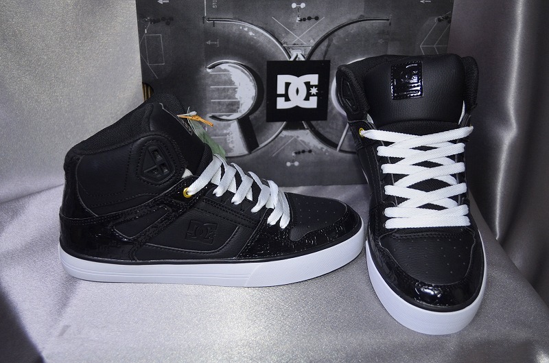 新品 28.0 DC SHOES ピュア ハイトップ DC SHOE PURE HIGH-TOP WC SE SN ＤＣシューズ ブラック_画像3