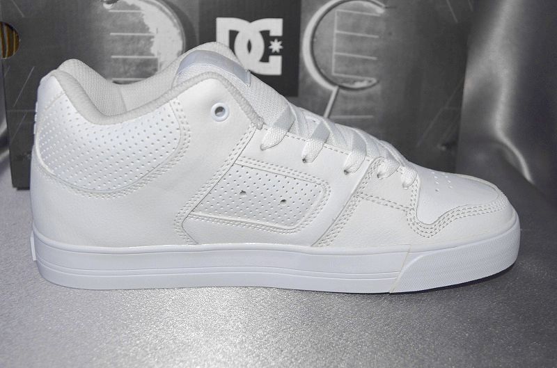 新品 26.0 DC SHOES ピュア ミッドカットモデル DC SHOE ＤＣシューズ PURE ホワイト　白_画像4