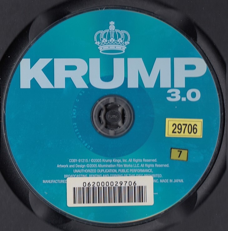 2645 ケース無し Krump 3.0: The Krump Workout ＊他にも多数出品中 ＊10枚まで同梱可能250円_画像2