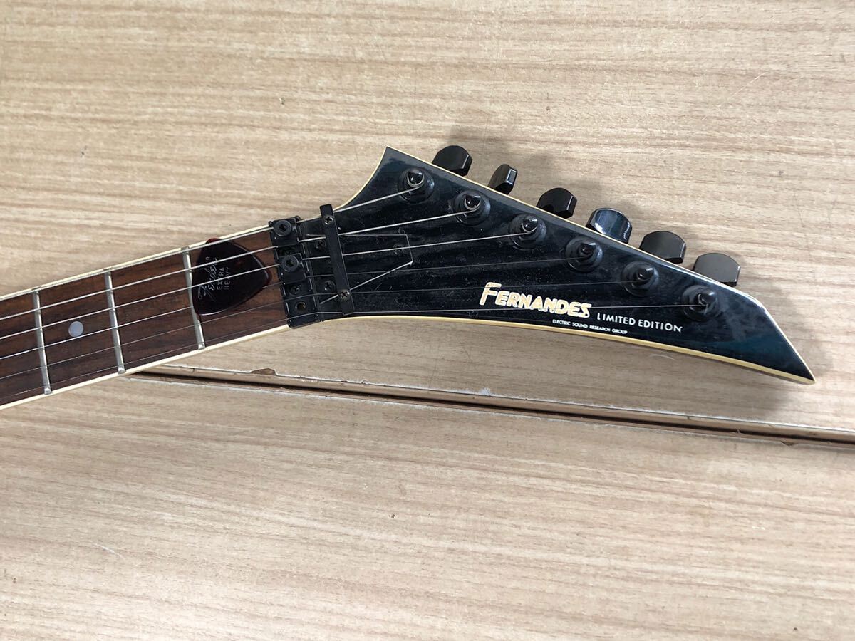 398 F【中古】Fernandes LIMITED EDITION エレキギターの画像2