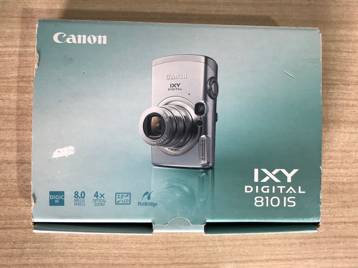 365 F【中古】Canon IXY DIGITAL コンパクトデジタルカメラ デジカメ コンデジ 810 IS の画像10