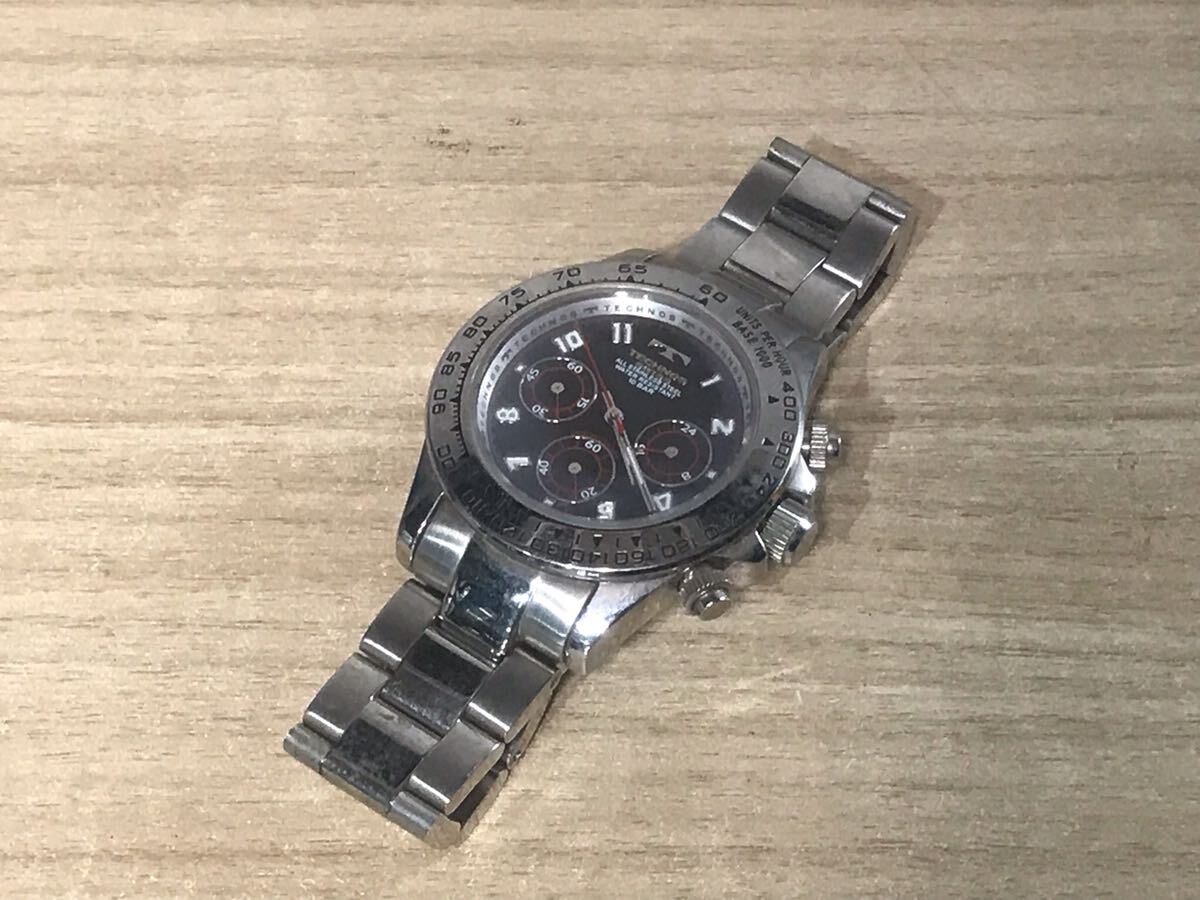 26F【中古】TECHNOS 腕時計TBM634_画像1