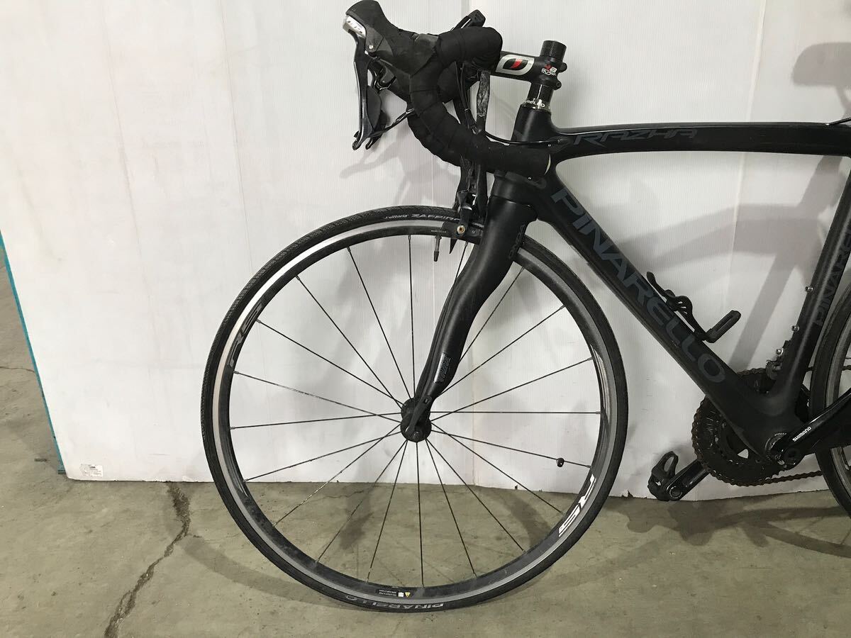 280 H【中古】PINARELLO ピナレロ RAZHA T600 ロードバイク マットブラック T600_画像5