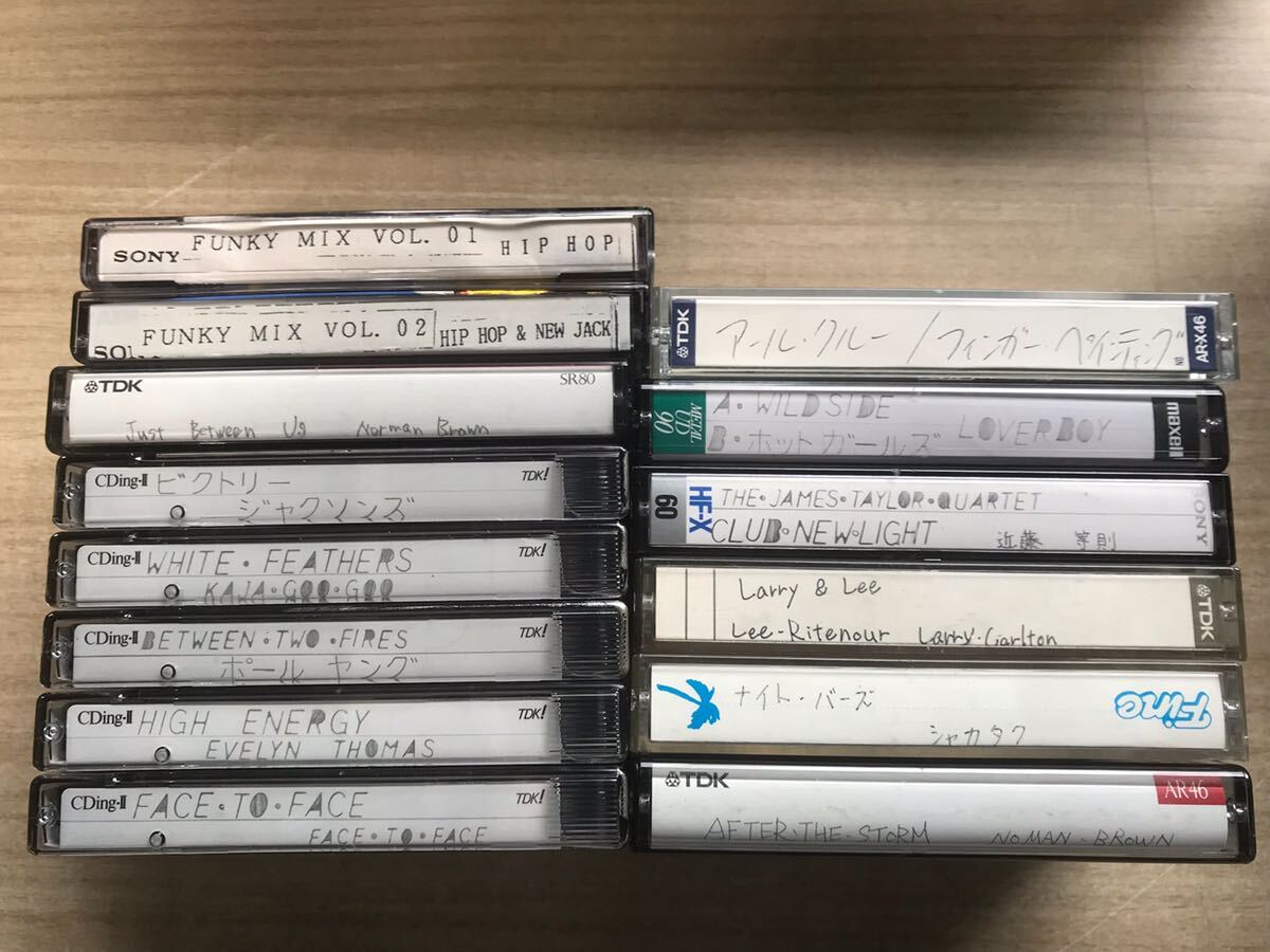 34H[ used ]SONYTDK etc. cassette tape 27ps.@ storage case set 