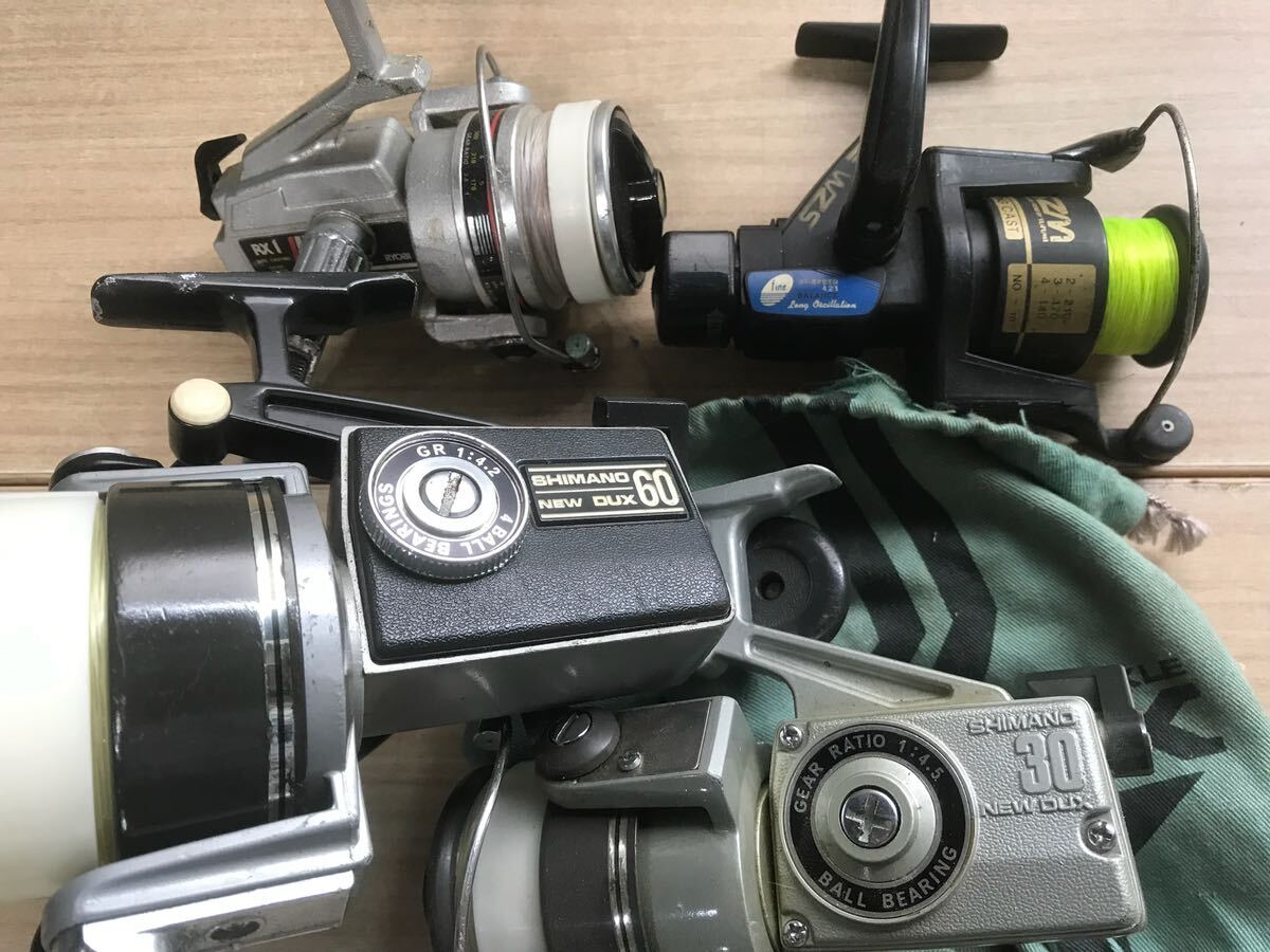 68 O 【ジャンク】　DAIWA RYOBI SHIMANO OLYMPIC AbuGarcia リールまとめ_画像6