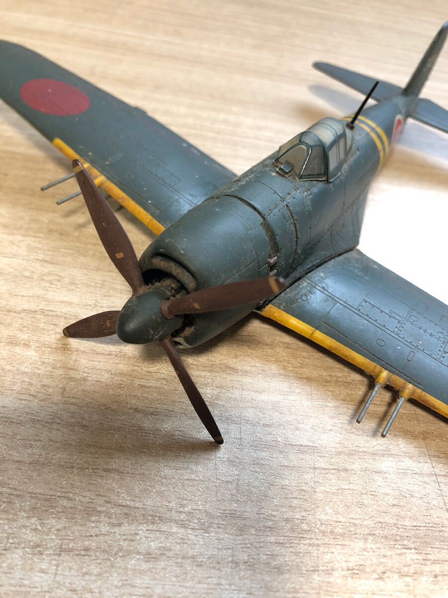 18R 【中古】局地戦闘機紫電改フィギュア_画像4