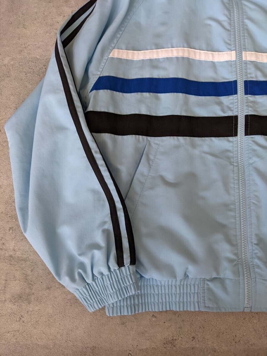 美品 90s adidas ヴィンテージ ファイヤーバード ジャージ 水色 ブルー ヴィンテージ ATP USA 80s トラックジャケット 青 _画像3