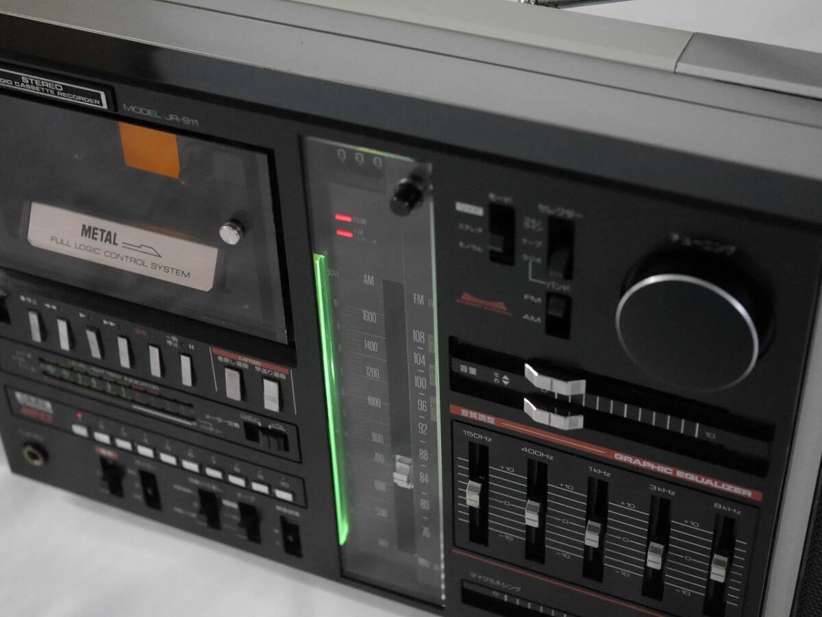 rare goods DIATONE JR-911S Mitsubishi Electric Diatone FM/AM stereo radio cassette Showa Retro radio-cassette present condition operation goods 