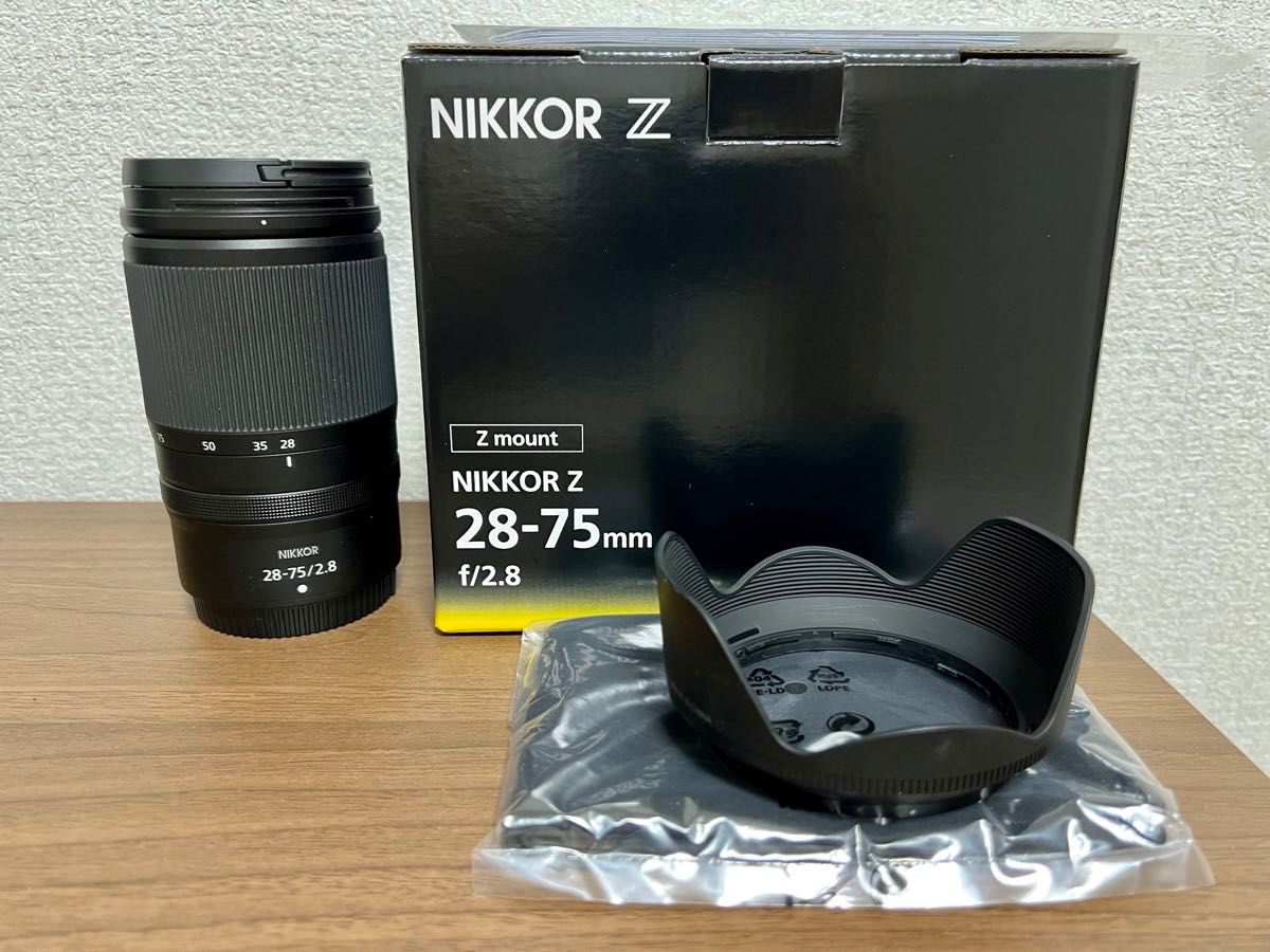 5月2日購入品 NIKKOR Z 28-75mm f/2.8 ほぼ新品