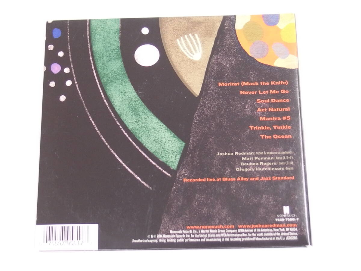 CD / JOSHUA REDMAN / TRIOS LIVE / 『M25』 / 中古_画像2