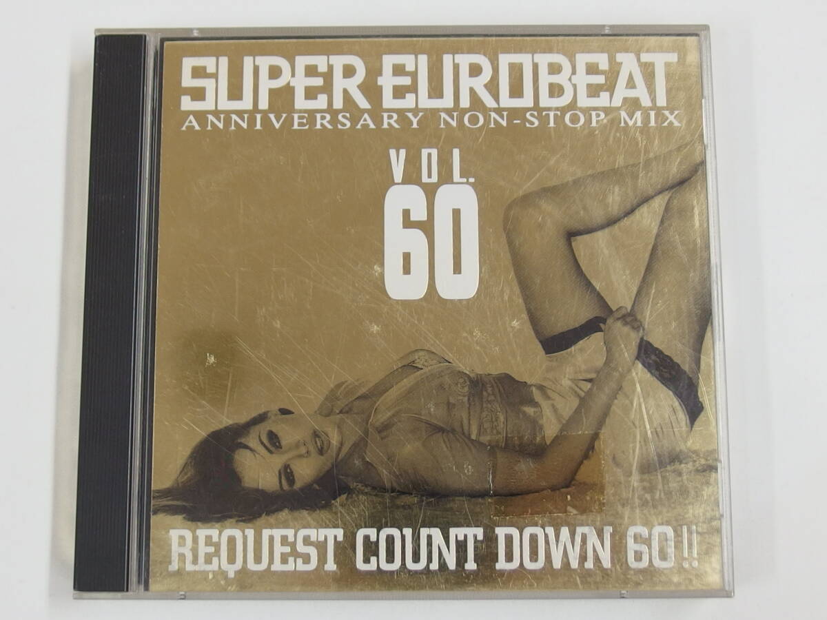 2CD / SUPER EUROBEAT VOL.60 / ANNIVERSARY NON-STOP MIX / REQUEST COUNT DOWN 60！！ / 『M26』 / 中古_画像1