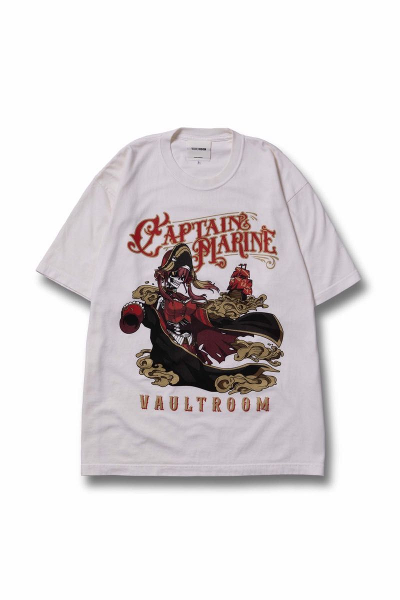 vaultroom 宝鐘マリン オフホワイトTシャツ L|Yahoo!フリマ(旧 vaultroom 宝鐘マリン オフホワイトTシャツ L|Yahoo!フリマ(旧