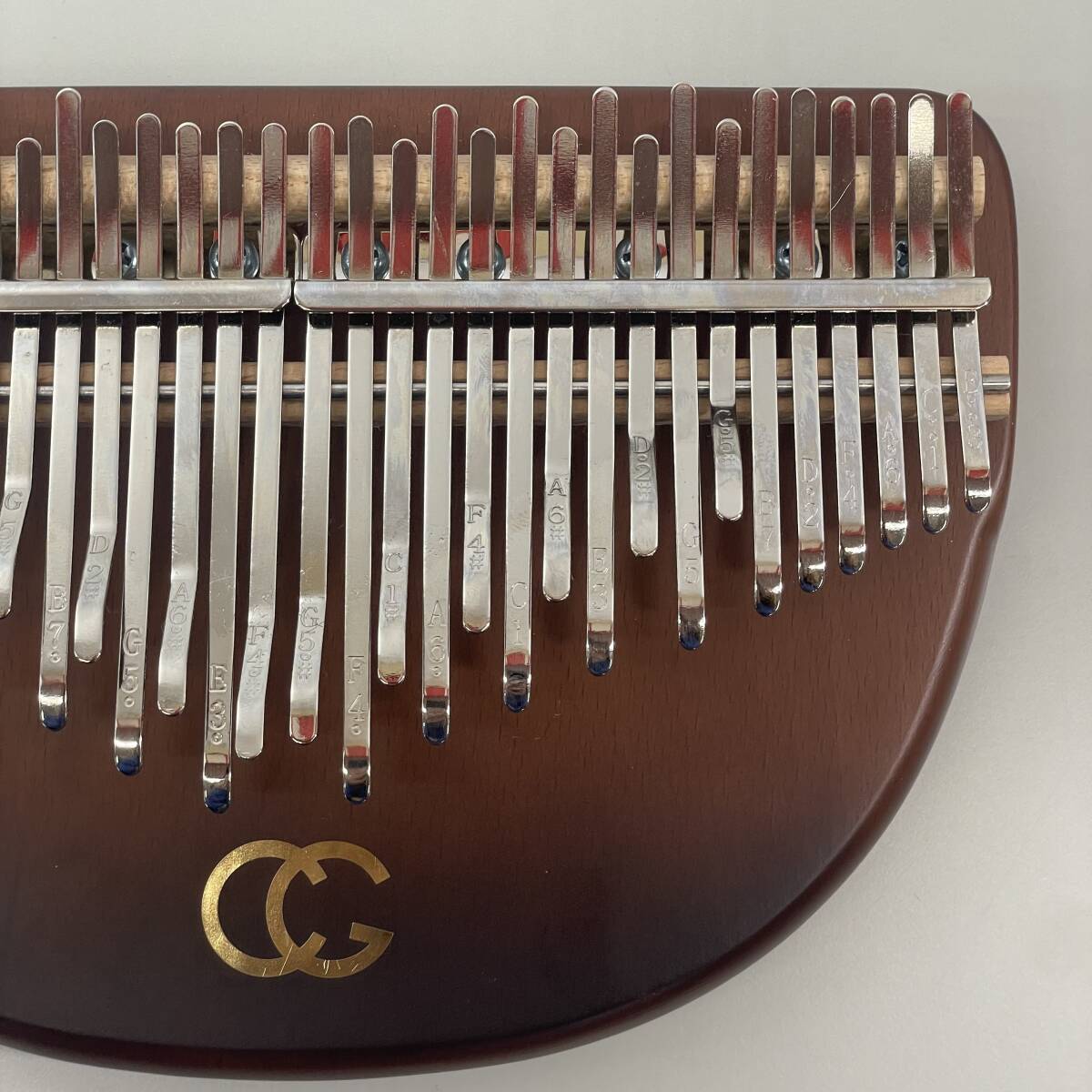 60 中古品　カリンバ　Cega　CGC-34R　34キーカリンバ　楽器　アフリカ楽器　ハンドオルゴール_画像8