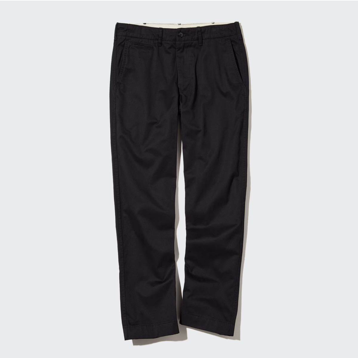 ユニクロ UNIQLO ヴィンテージレギュラーフィットチノ ブラック ユニクロ UNIQLO ヴィンテージレギュラーフィットチノ ブラック