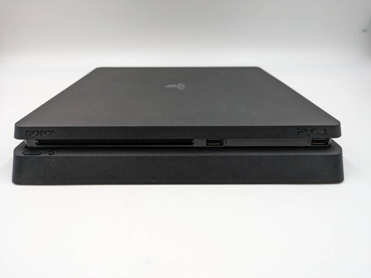 ①1円～【動作良好品】本体のみ PlayStation 4 ジェット・ブラック 500GB CUH2200A SONY PS4 Ver10.50【電源付き・封印有り】_画像6