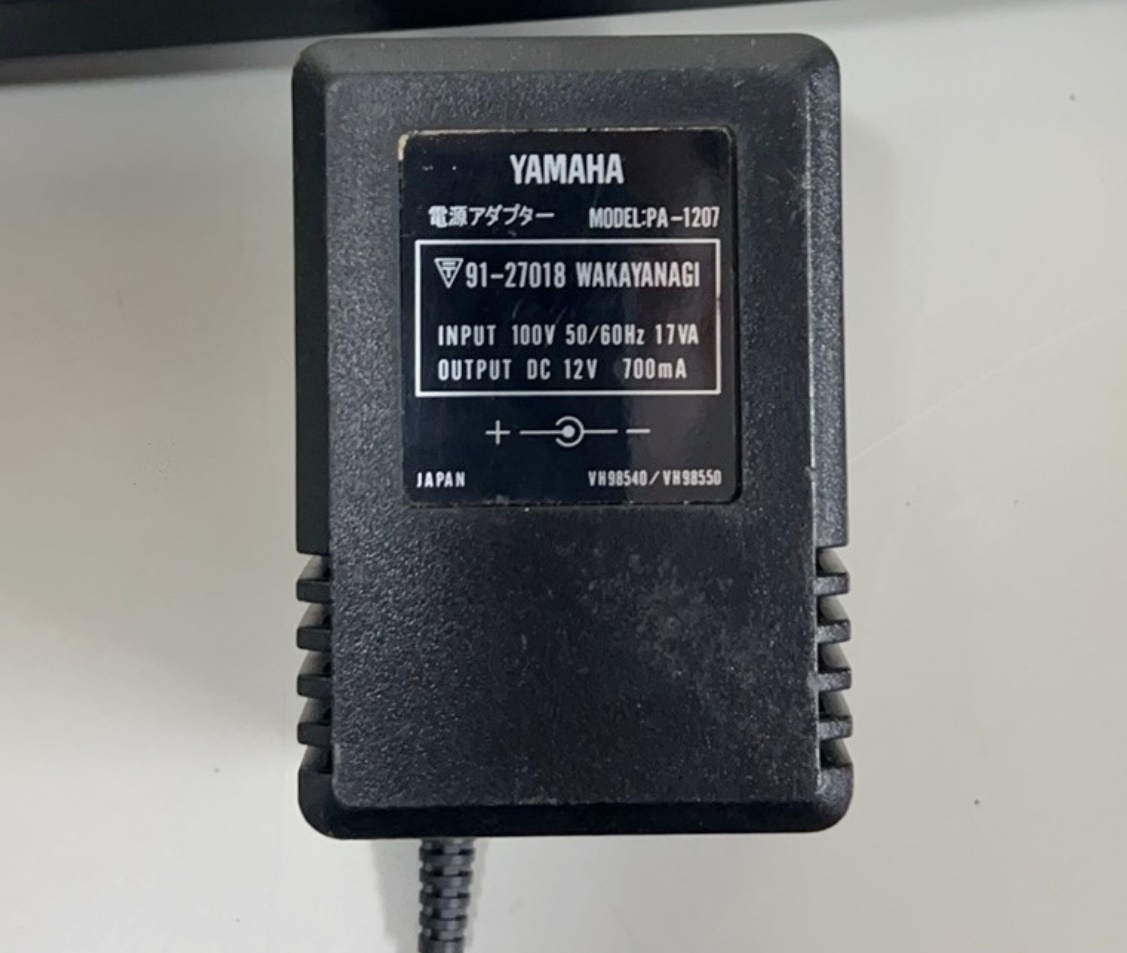 Yamaha QY300 Yamaha секвенсор AC адаптор приложен электризация проверка только текущее состояние товар 