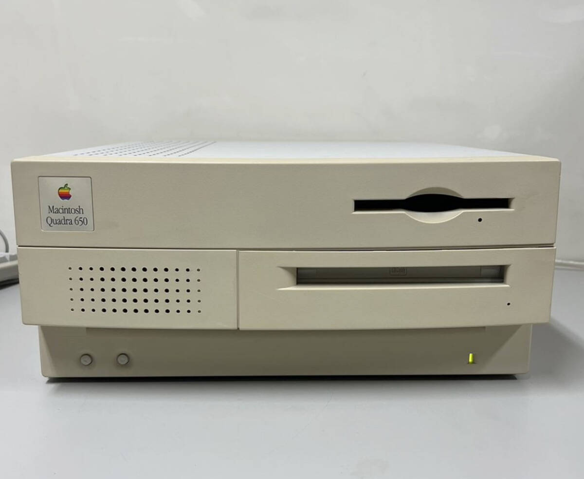 Apple Macintosh Quadra650+付属品　通電確認済み 現状品_画像3