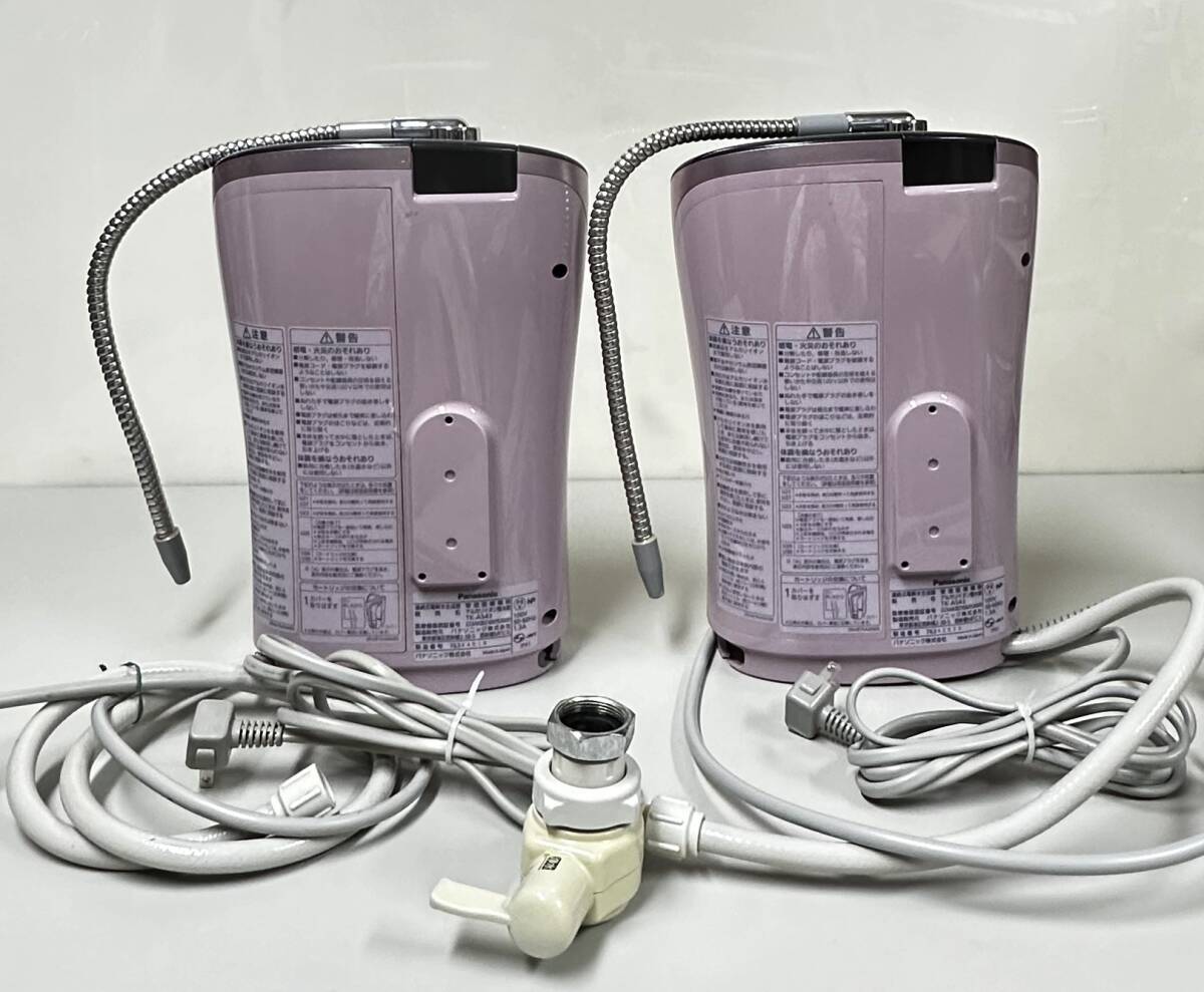 Panasonic water filter ( pink ) TK-AS43 total 2 pcs present condition goods 