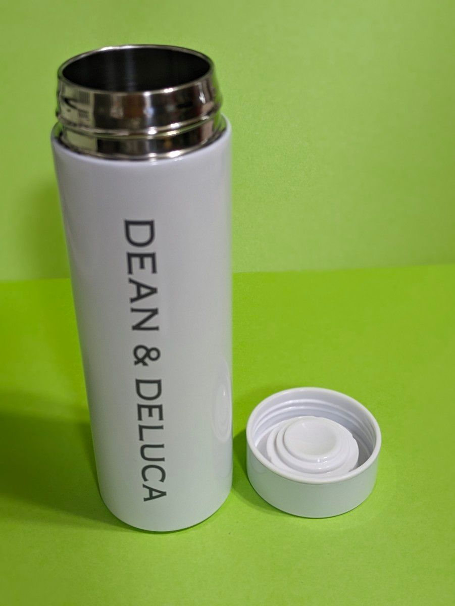 【新品・未使用】DEAN&DELUCA　ステンレスボトル (ホワイト) ＆ ボトルケース (雑誌付録)