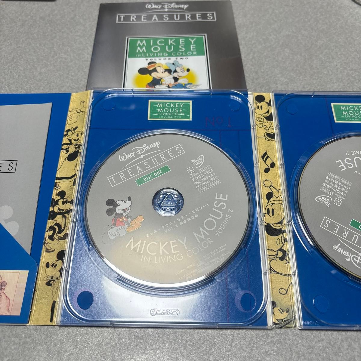 ウォルト・ディズニー　トレジャーズ　ミッキーマウス/カラー・エピソード　VOL.2   限定保存版　 DVD