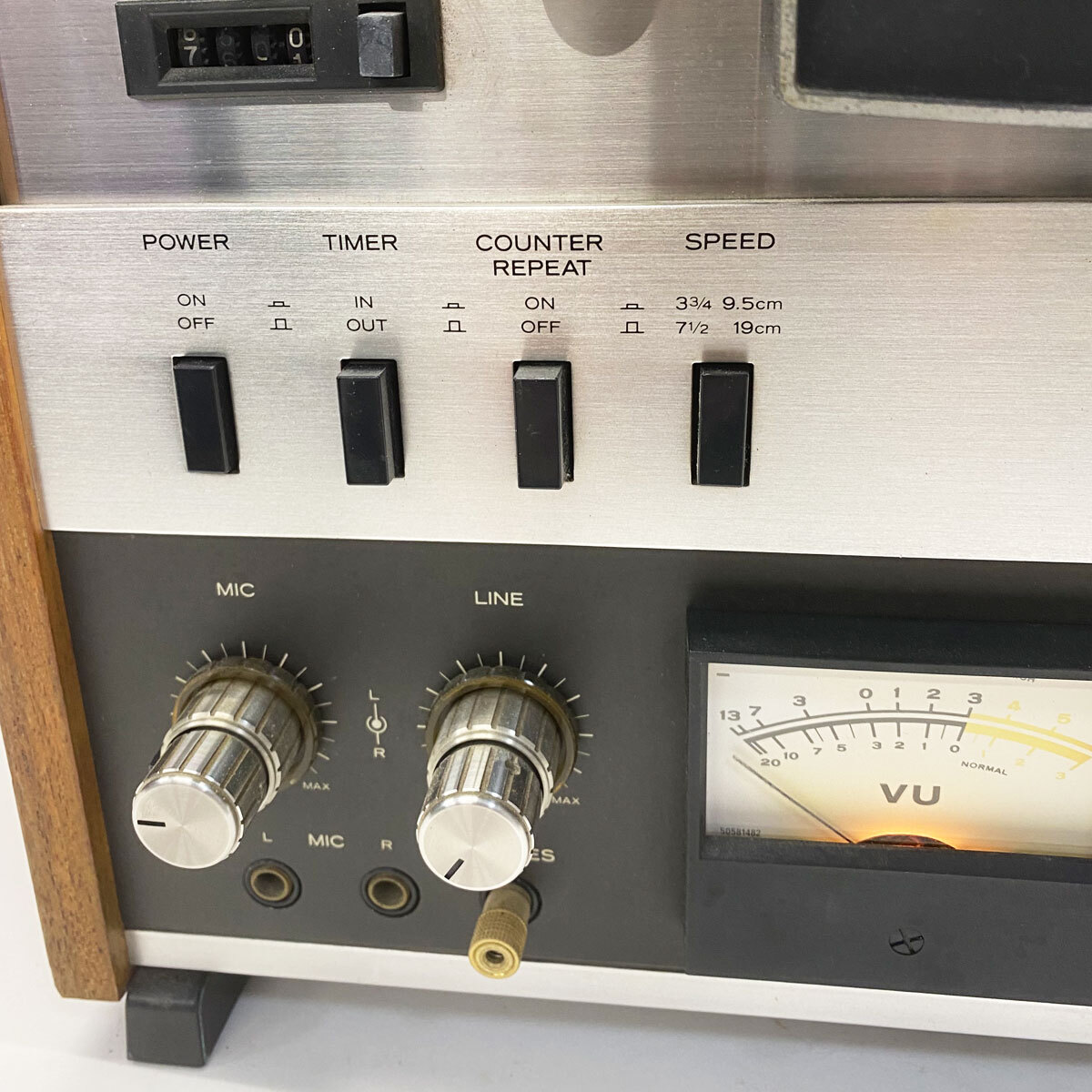 TEAC オープンリールデッキ A-4300SX ティアック ステレオテープデッキ STEREO TAPE DECK デッキ ステレオ 現状品 中古品 nn0101 050_画像3