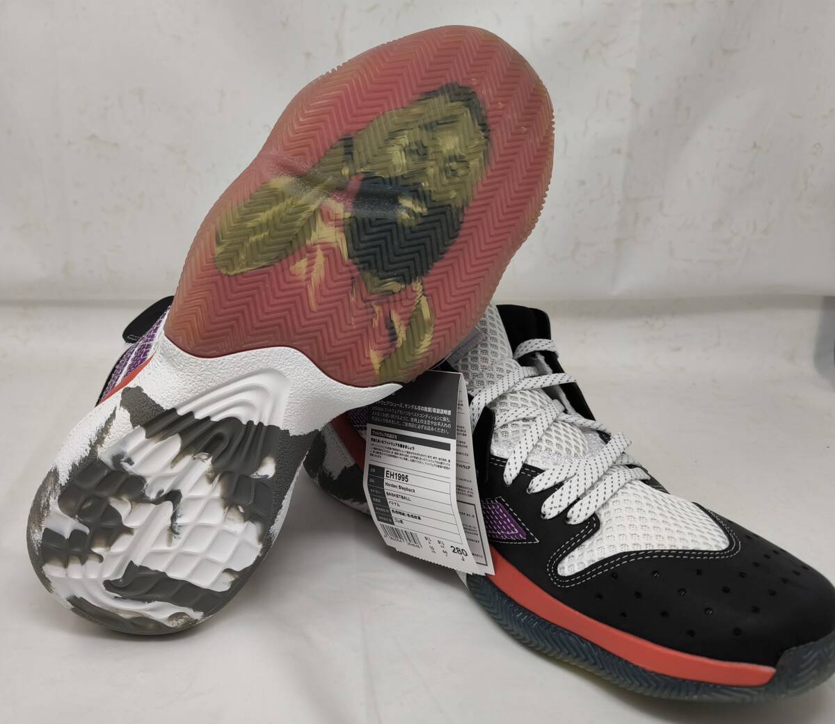 ★adidas Harden Stepback Geek Up 2020 EH1995 28cm US10 アディダス ハーデン ステップバック★_画像7