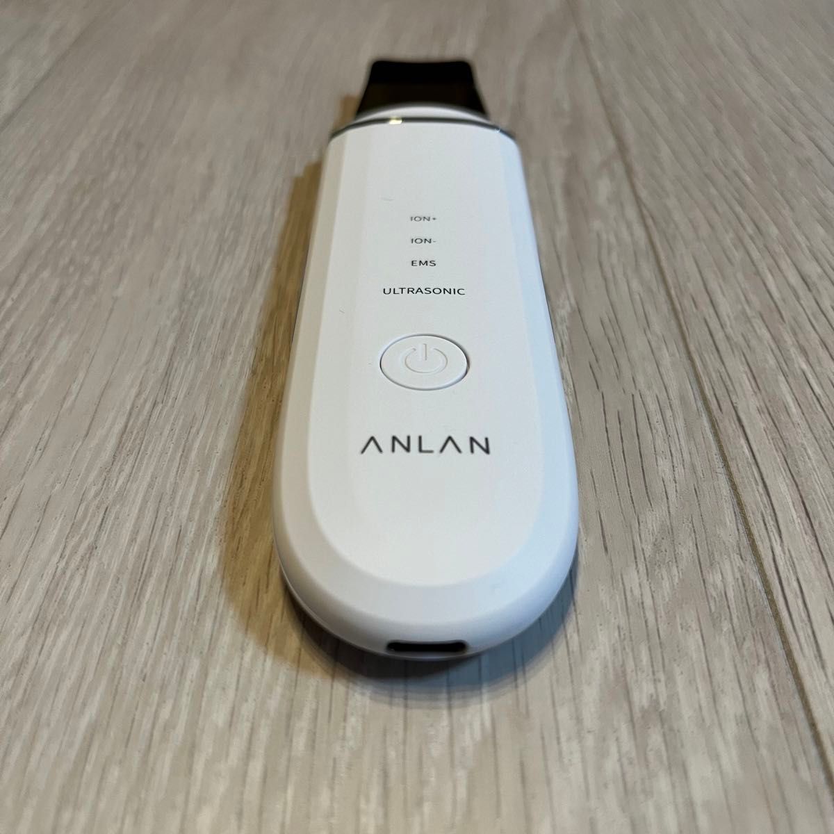 【一度だけ使用】ANLAN ウォーター ピーリング 超音波 イオン クレンジング 美顔器 フェイスケア 家庭用