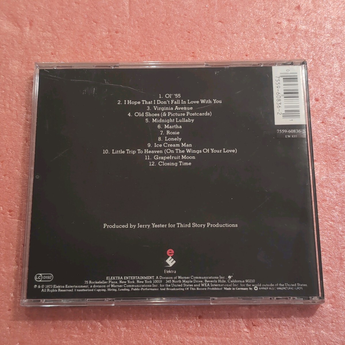 CD Tom Waits Closing Time トム ウェイツの画像3