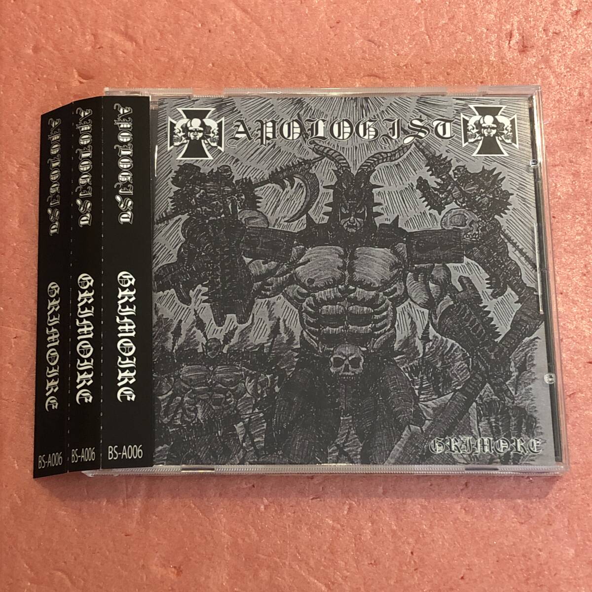 CD 国内盤 帯付 Apologist Grimoire アポロガイスト グリモア Black Metal_画像1