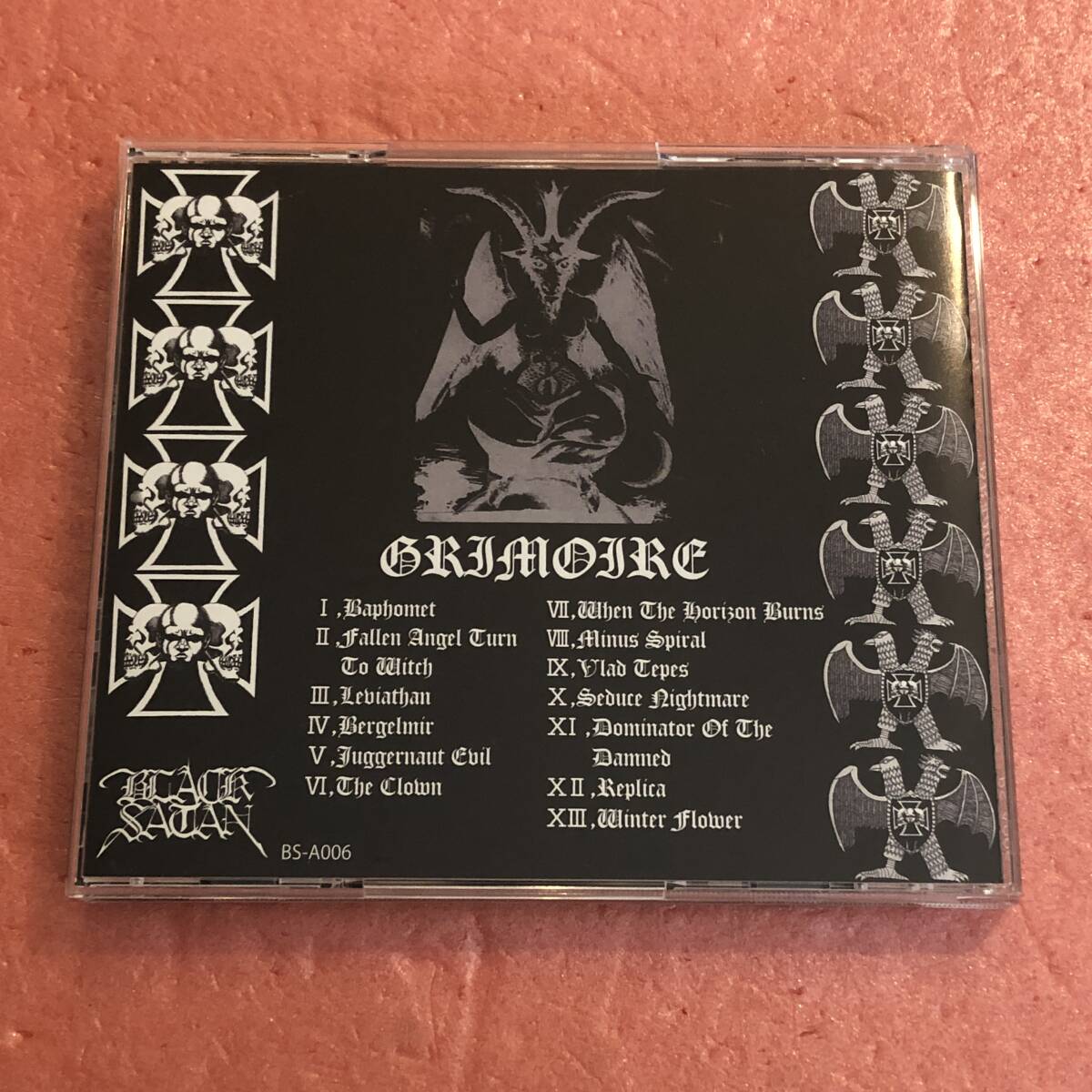 CD 国内盤 帯付 Apologist Grimoire アポロガイスト グリモア Black Metal_画像3