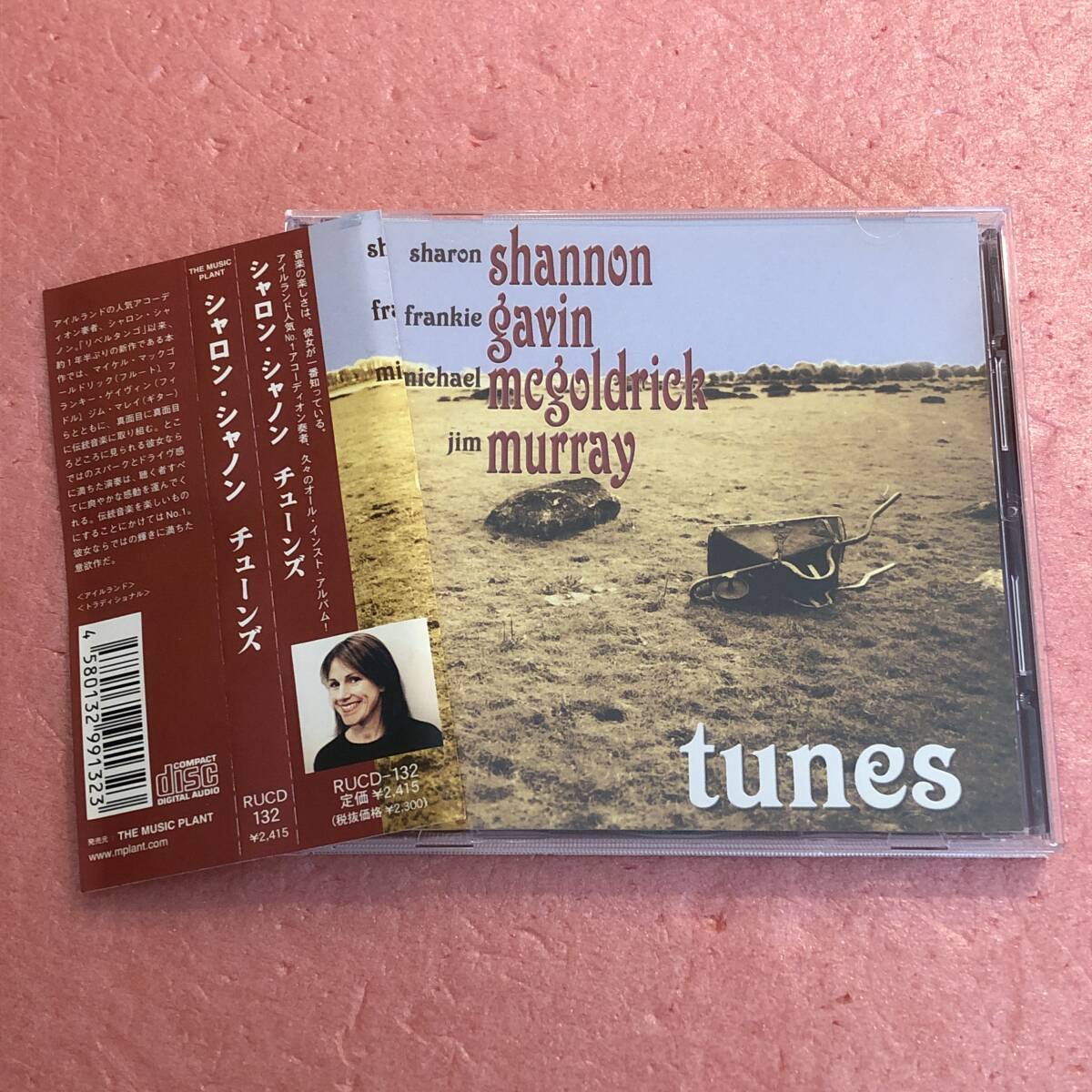 CD 国内盤 帯付 シャロン シャノン チューンズ Sharon Shannon Tunes アコーディオン_画像1