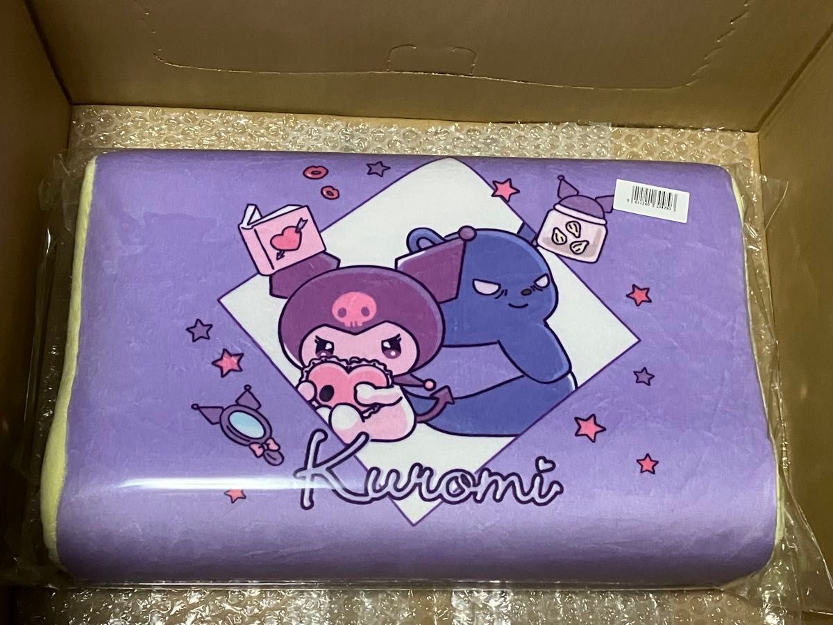 【新品未使用】クロミ 甘えんぼナミダ低反発枕 バク (紫) サンリオ sanrio