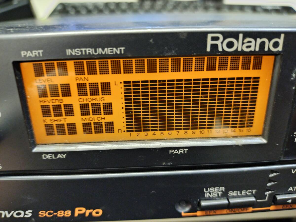 Rolan SC-88Pro SOUNDCanvas MIDI SOUND GENERATOR　ローランドMIDI音源_画像5