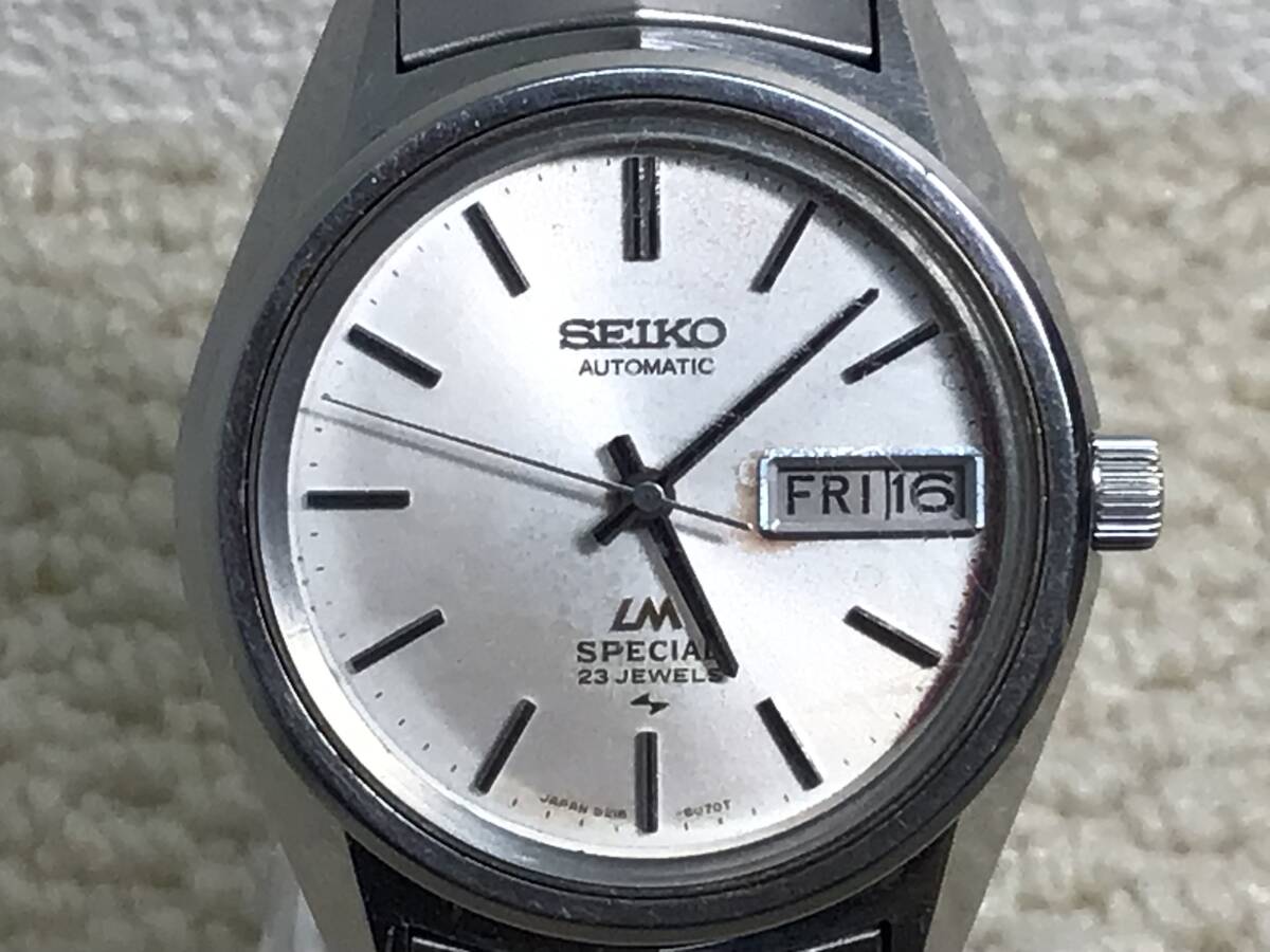 SEIKO セイコー LM SPECIAL ロードマチック スペシャル 5216-6050 自動巻 稼動品 メンズ 腕時計_画像2