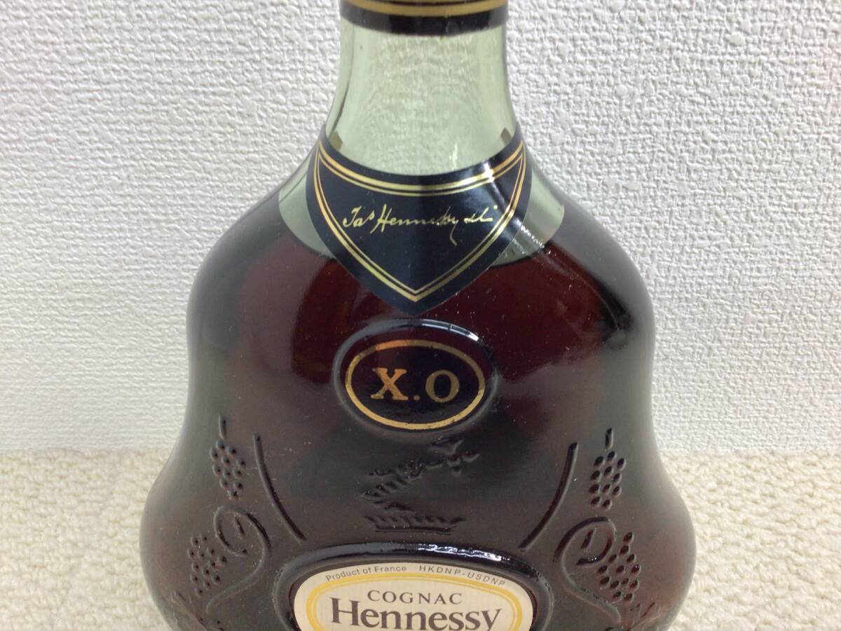 ★ 未開栓 ★ Hennessy XO ヘネシー 金キャップ グリーンボトル 700ml 40% COGNAC コニャック 箱付き 古酒_画像4