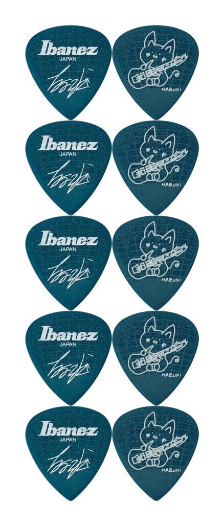 ★Ibanez 1000HZK/10枚セット HAZUKI [NEMOPHILA] 葉月 シグネチャー ギター ピック★新品送料込/メール便_画像1