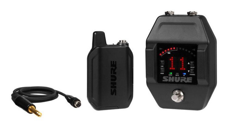 ★SHURE GLXD16+J-Z2 楽器用ワイヤレスシステム ギターペダル型受信機★新品送料込_画像1