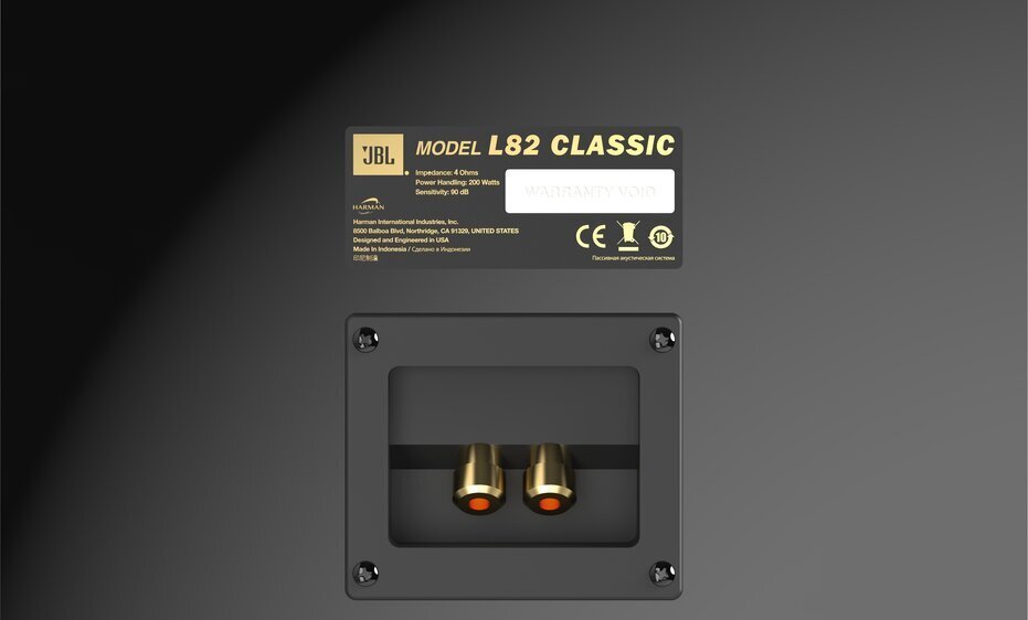 ★JBL L82 Classic BG Black Edition(ペア)/JS-80付/限定モデル ブックシェルフ スピーカー/専用スタンド★新品送料込_画像6