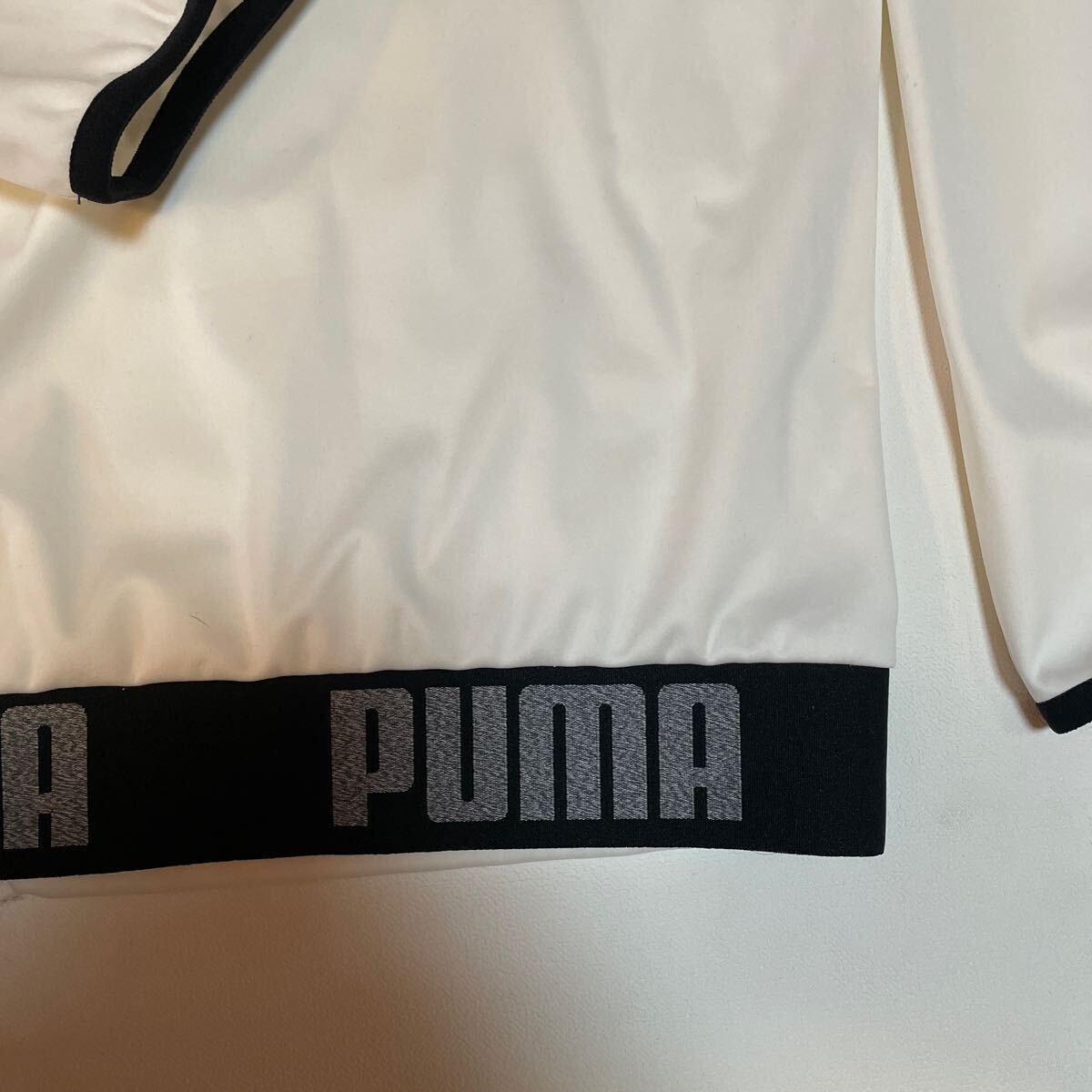 PUMA プーマゴルフジャケット ゴルフウェア ウィンドブレーカー ジップアップ ホワイト　白　送料無料