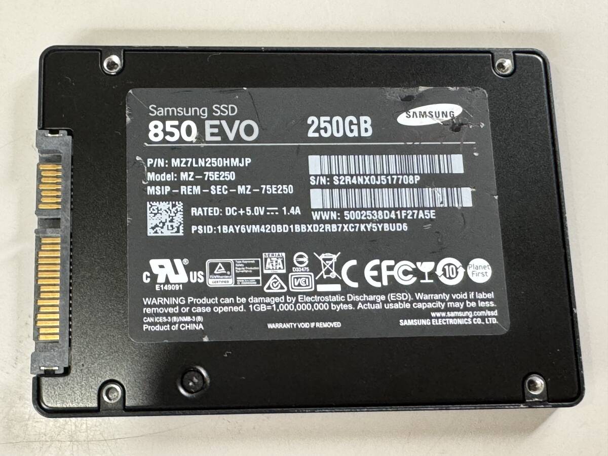 SAMSUNG[ рабочее состояние подтверждено ]SSD 250GB 0147