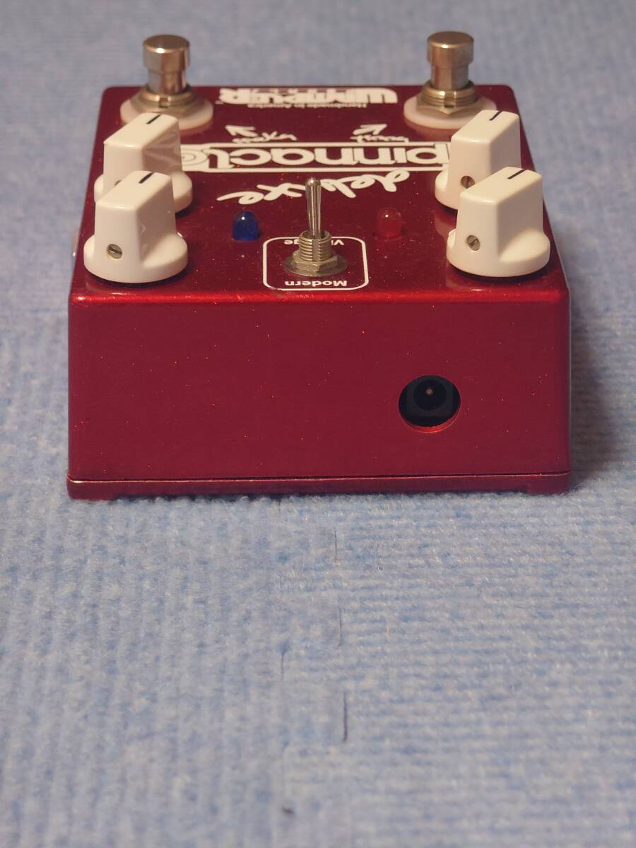 エフェクター Wampler Pedals Pinnacle Deluxe 赤 V1初期型 中古品③_画像3