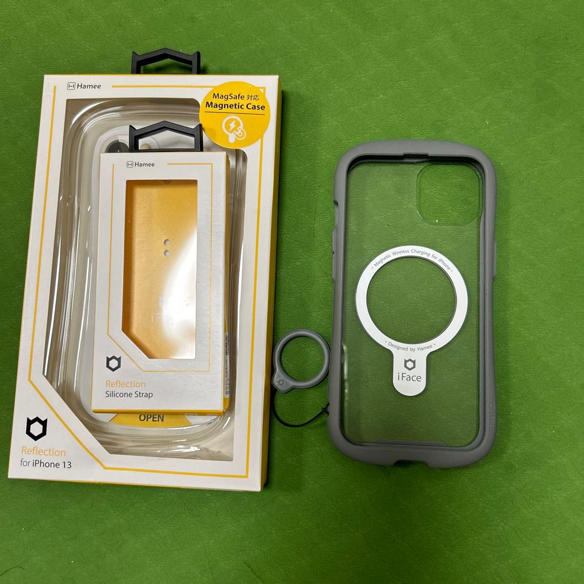 iFace Reflection Magnetic iPhone 13 リフレクション MagSafe対応 ストラップ付