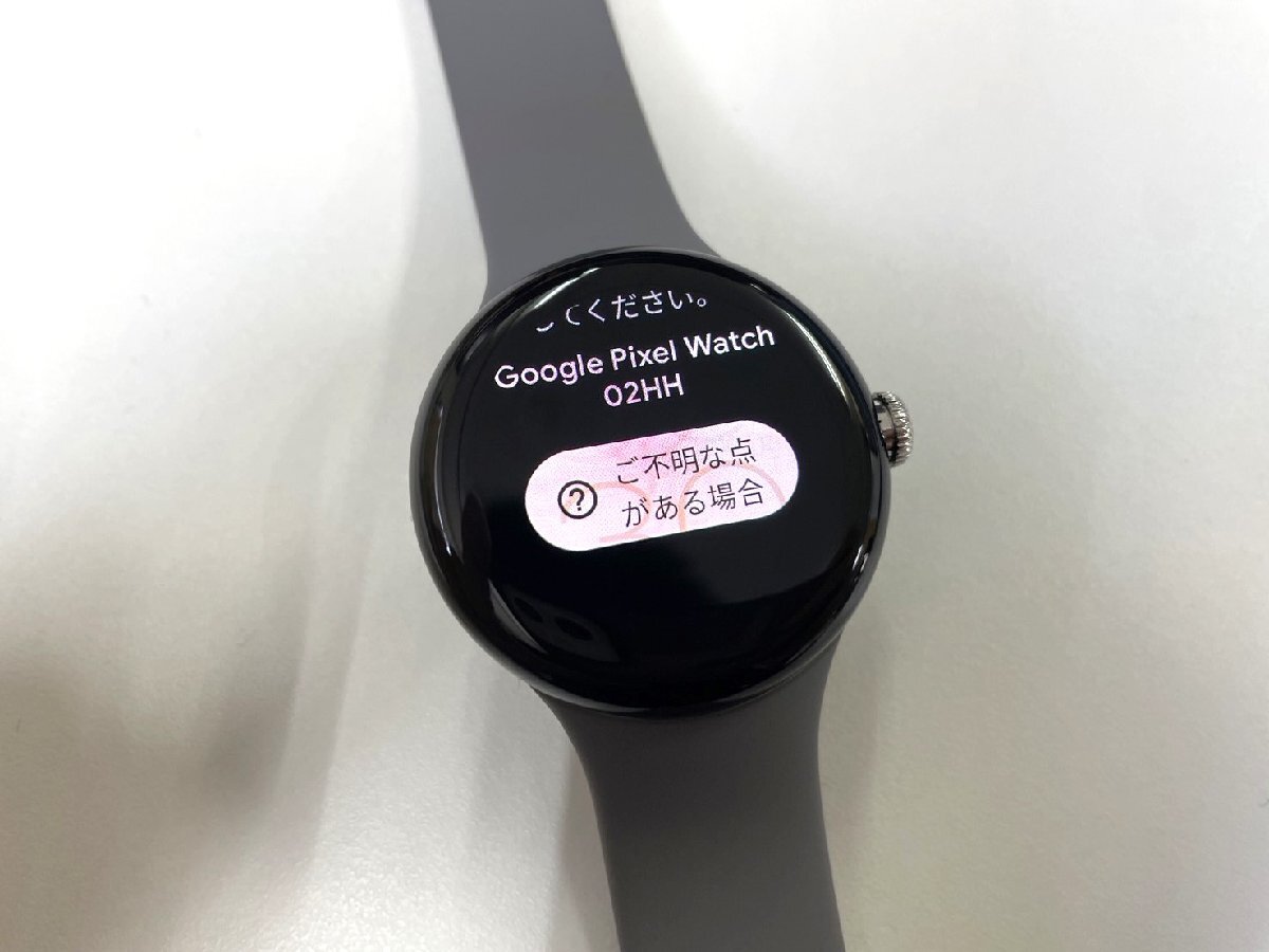 TZG50350.Google Pixel Watch 1 demo machine screen scorch equipped present condition goods direct pick up welcome 