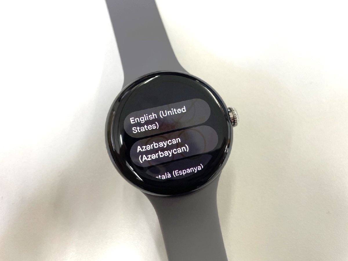 TZG50346.Google Pixel Watch 1 demo machine screen scorch equipped present condition goods direct pick up welcome 