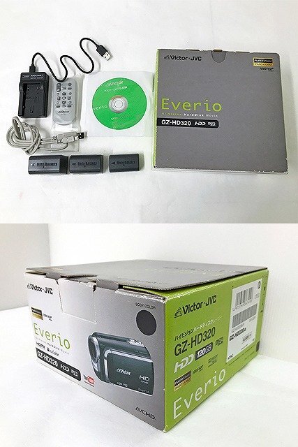 SDG49567小 Victor JVC Everio ビデオカメラ GZ-HD320 直接お渡し歓迎_画像10